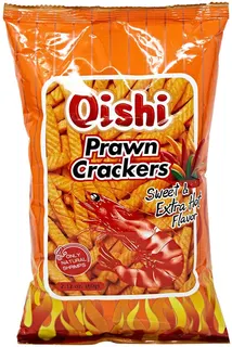 Oishi Prawn Crackers Sweet & Extra Hot 60 g
