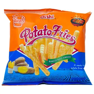 Oishi Potato Fries BBQ, 50g