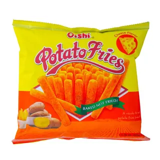 Oishi Potato Fries Cheese Flavor, 50g