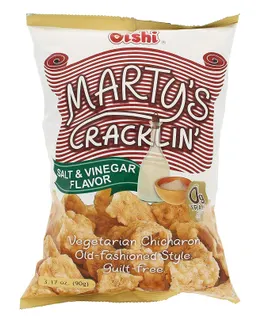 Oishi Marty's Crackling Salt & Vinegar 90 g