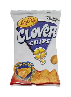 Leslies Clover Chips Cheese 55 G