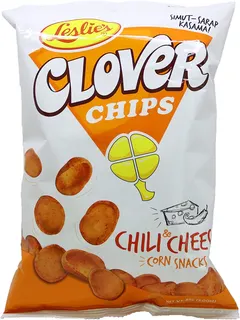 Leslies Clover Chips Chilli & Cheese 85 g