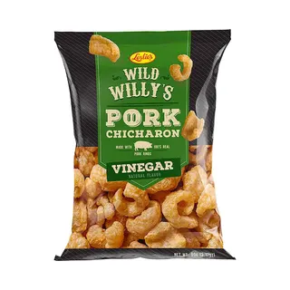 Wild Willy'S Chicharon-Vinegar, 90G