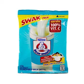 Bear Brand Powdered Milk Drink, 33g