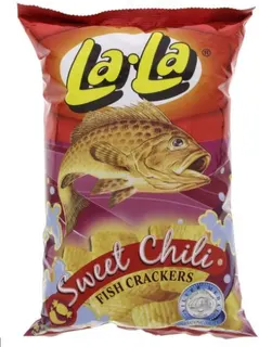 La-La Fish Crackers Sweet Chili 100 G