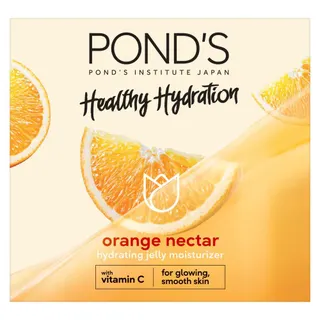 Pond's Healthy Hydration Orange Nectar Gel Moisturizer for Bright Glowing Skin, 50ml
