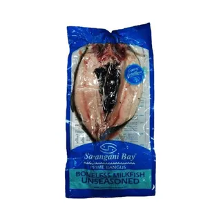 Sarangani Bay Frozen Unseasoned Boneless Milkfish 340g