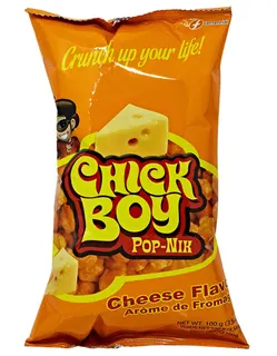 Chick Boy Pop-Nik Cheese Chips 100g
