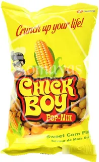Chick Boy Sweet Corn Pop Nik 100 G