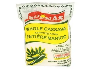 Buenas Whole Peeled Cassava Frozen, 454g