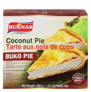 Buenas Buko Pie Coconut, 600g