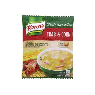 Knorr Crab & Corn Real Chinese Soup, 60g