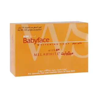 RDL Babyface Whitening Soap Bar with Melawhite, 135g