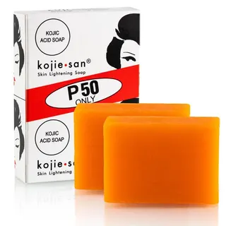 Kojie San Kojic Acid Skin Lightening Soap Bars, 2x65g