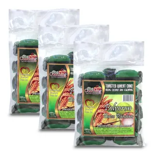 Mabubay Polvoron Buco Pandan Toasted Wheat Cookies, 170g