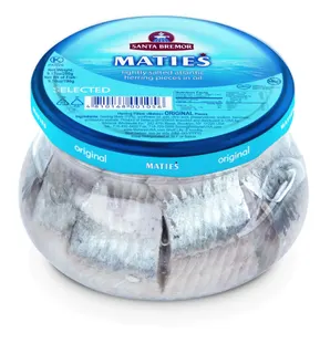 Santa-BremorMatjas Herring Fillet Original In Glass Jar, 260g