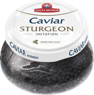 Santa-Bremor Sturgeon Caviar Stolnaya Imitation, Pasteurized, 230g