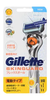 Gillette Skinguard Electric Razor, 2 Refills