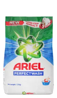 Ariel Perfectwash Laundry Detergent Powder, 1kg