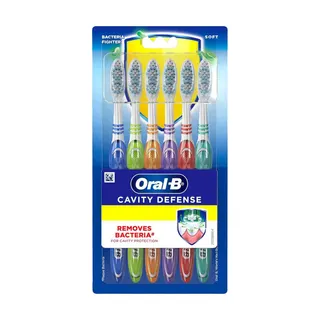 Oral-B Cavity Defense Toothbrush, 6 Pieces