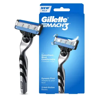 Gillette Mach3 Manual Shaving Razor, 1 Piece