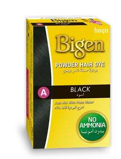 Bigen Powder Hair Dye A Black, 6g