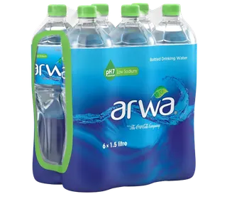 Arwa Drinking Water 1.5 ltr x 6 Pcs