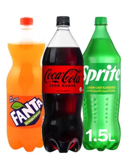 Coca-Cola Coke Zero Orange & Lemon-Lime Pack, 3x1.5L