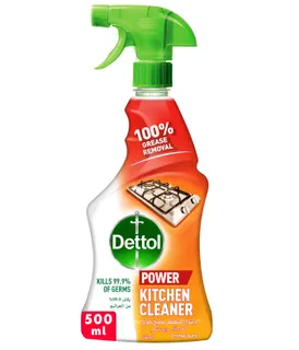 Dettol Orange Scent Kitchen Cleaner Spray Bottle, 500ml