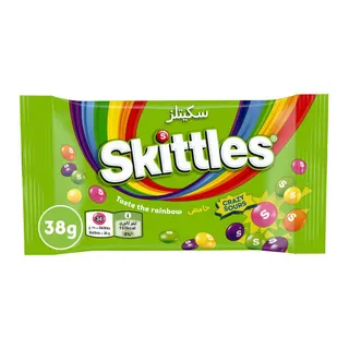 Skittles Crazy Sours Candy, 38g