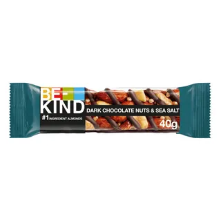 Be-Kind  Dark Chocolate Nuts & Sea Salt Bar, 40g
