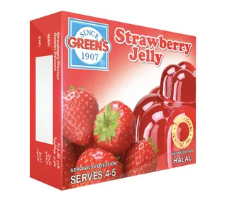 Greens Strawberry Jelly 80 g