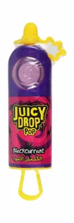 Juicy Drop Blackcurrant Flavor Drop Pop Candy, 26g
