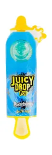 Juicy Drop Pop Sour Hard Candy Raspberry Flavor, 26g