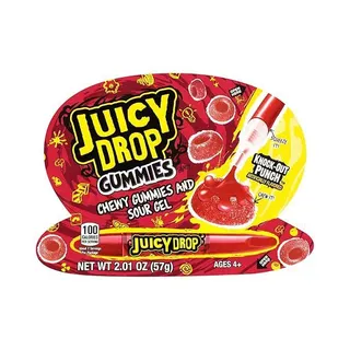 Juicy Drop Assorted Flavours Gummies, 57g