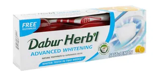Dabur Herbl Toothpaste Whitening 150g + Tooth Brush