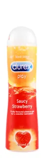 Durex Saucy Strawberry Lubricant, 100ml