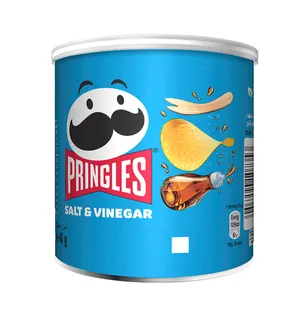 Pringles Salt & Vinegar Chips, 40g