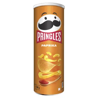 Pringles Paprika Potato Chips, 165g