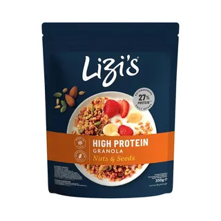 Lizi's Granola High Protein Nuts & Seeds, 350g
