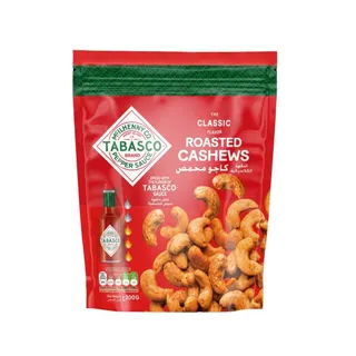 Tabasco Classic Flavor Roasted Cashews, 200g