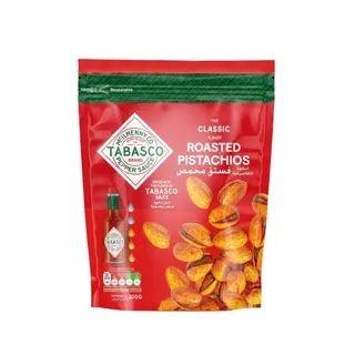 Tabasco Classic Flavor Roasted Pistachios, 200g