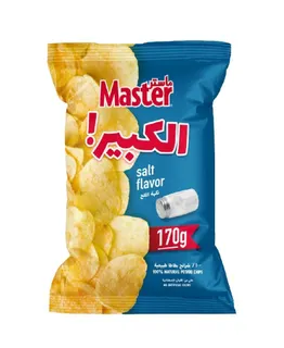 Master Kabir Salt Flavor Potato Chips, 170g