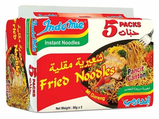 Indomie Instant Fried Mi Goreng Noodles, 5x80g