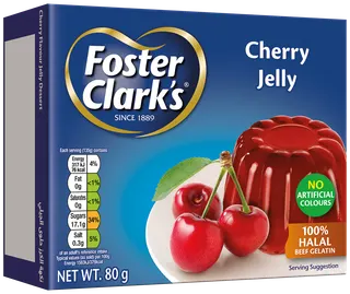 Foster Clark's Cherry Jelly, 80g