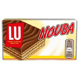 Nouba Chocolate Coated Wafer, 17.5g