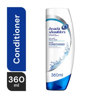 Head & Shoulders Classic Clean Conditioner, 360ml