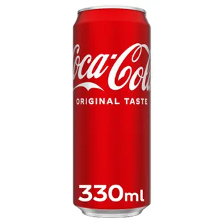 Coca Cola Soft Drink Can, 330ml
