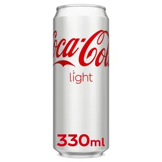 Coca-Cola Light Carbonated Soft Drink Can, 330ml