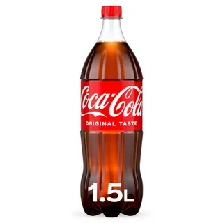Coca-Cola Original Taste Carbonated Soft Drink Pet, 1.5L